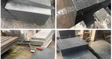 衡阳 芝麻黑地铺石材