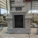 衡阳 芝麻灰高档墓碑、土墓，一套也支持定做