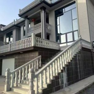 衡阳 芝麻白别墅阳台栏杆，楼梯栏杆