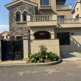 衡阳黄金麻别墅干挂效果展示