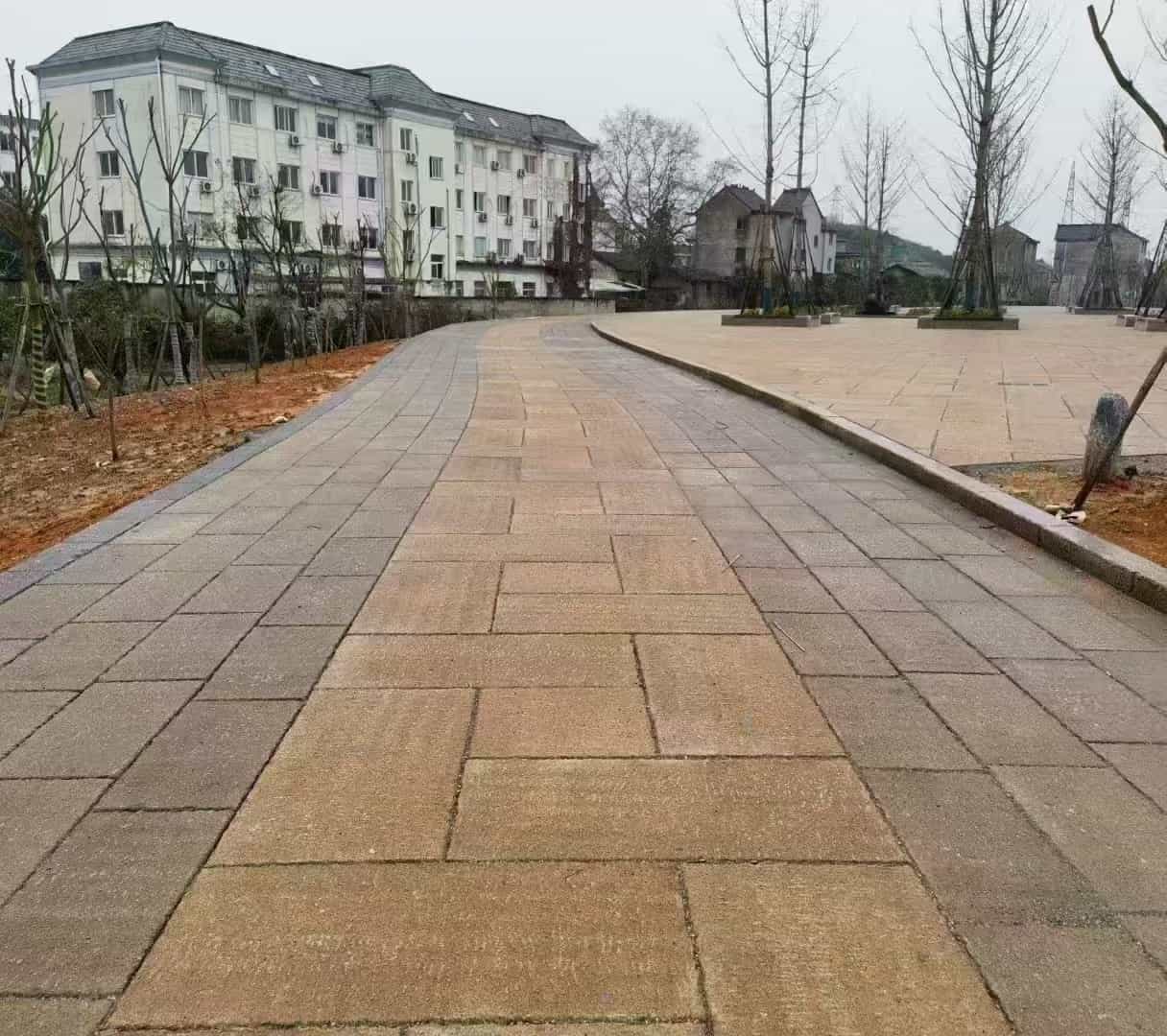 衡阳仿古石铺装效果