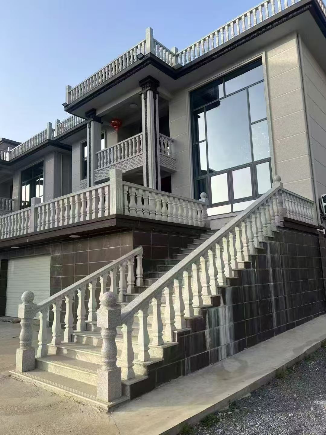 衡阳 芝麻白别墅阳台栏杆，楼梯栏杆