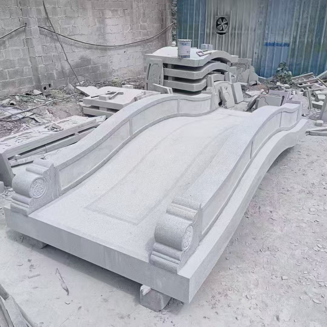 衡阳 芝麻灰花岗岩园林景观 小石桥