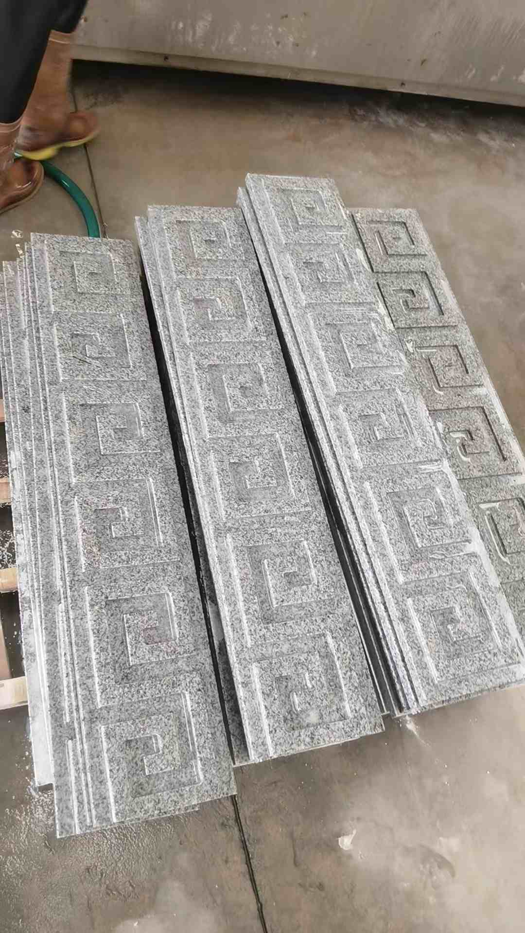 衡阳 别墅回纹线条，雕刻