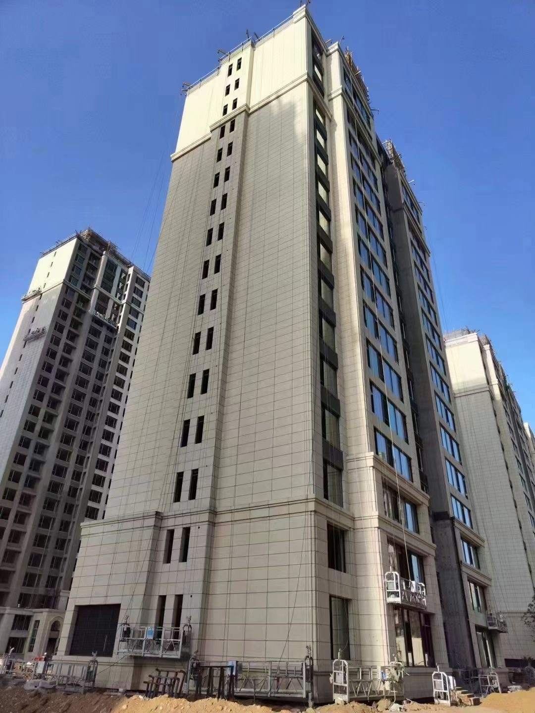 衡阳黄金麻高端小区，外墙干挂